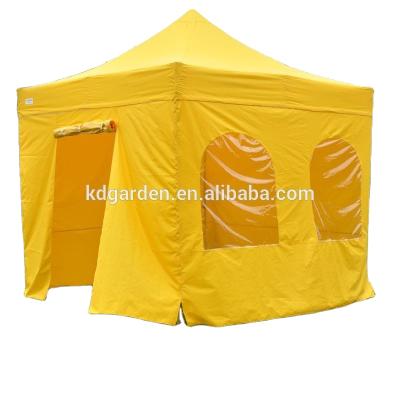 China 3x4.5 fireproof outdoor POLY POLY gazebo gazebo tent for sale for sale