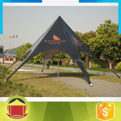 China Water Proof 16m Dye Sublimation Printing Tent Giant Star Shade Tents for sale