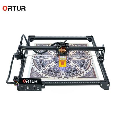 China 20W/7W Ortur Air-cooled Laser Master 2 Logo Picture Marking Machine Desktop Printer with CNC Rotary Roller Module for sale