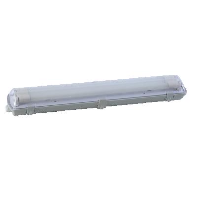 China Desktop power proof good quality fixture saving tri tube led light housing with project installation for sale