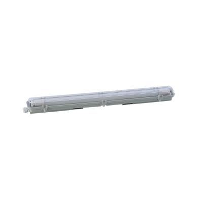 China Warehouse Sensor Ip65 Led Linear Tube Fixture Led Tri Proof Light T8 Tubes for sale