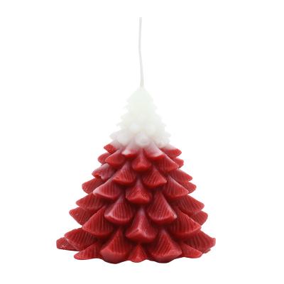 China Best Selling 2022 Birthday Christmas Scented Candles Santa Tree Candle For Decoration for sale