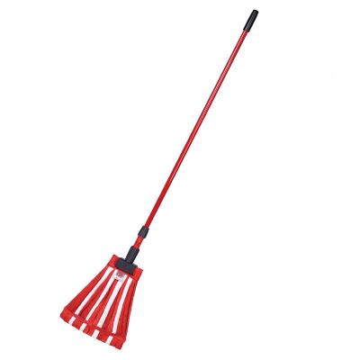 China Sustainable High Quality Household Broom Removable Spin Wipe Clip Cleaning Flat Broom for sale