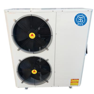 China 28kw Outdoor Air Source Heat Pump Outlet 60degree Max Water Heating Cooling Water To Hot Air To Water Heat Pump for sale