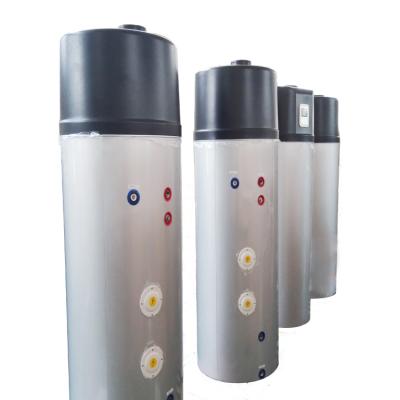 China Hotel 200L 250L 300L all in one household domestic hot water heater air to water heat pump for sale