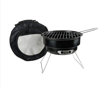 China Good Easily Assembled Selling Outdoor Portable Folding Kitchen Camping Charcoal BBQ Grill With Bag for sale