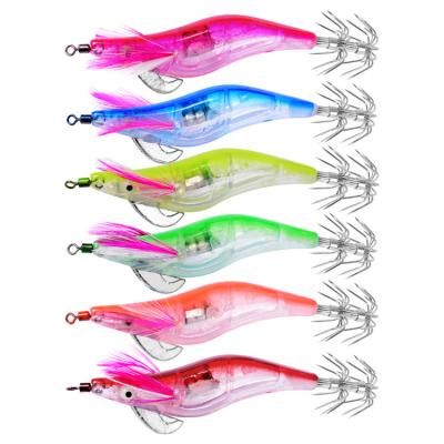 China Hard Plastic Shrimp Electric Led Fishing Lures SH002 for sale