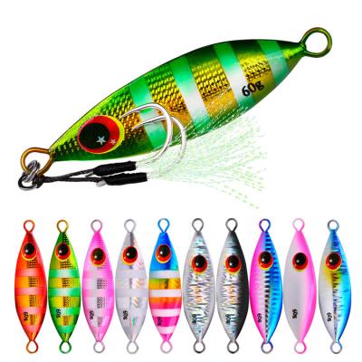 China Se Uelos De Pesca Wobbler Spinnerbait Spinnerbait Seawater Swim Bait 20g 30g 40g 60g Lure Lure De Peche Fishing Lure LL002 for sale