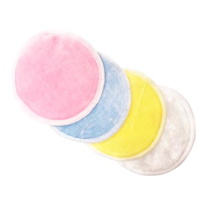 China 2020 Hot Sale Reuseable Eco-friendly Washable Cotton Rounds Organic Reusable Makeup Remover Bamboo Pads for sale