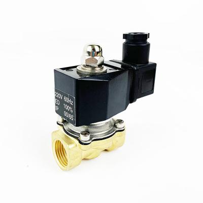 China New Type 2WJ Series Low Price Brass General Water Oil Steam/Air Economy Type Solenoid Valve for sale