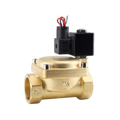 China 0927500 General 2/2 Pilot Type High Pressure Brass Solenoid Valve 11/4in AC110V~220V DC12V~24V Way for sale