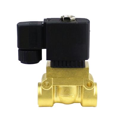 China General 5404 Series 50bar High Temperature High Temperature Solenoid Valve 1/4 3/8 1/2 BSP 12V 24V DC AC220V N.C PTFE Pilot Brass Valve for sale