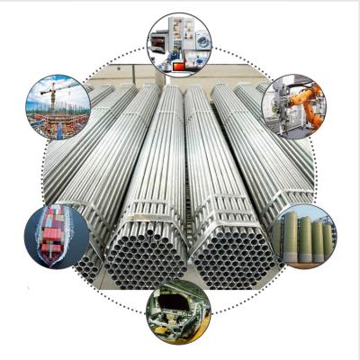 China Q195 Liquid Pipe Grade Pre Galvanized , Hot Dip Galvanized Round Steel Tube for sale