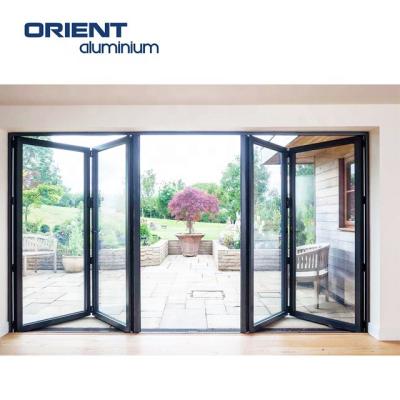 China Modern Factory Wholesale Bi Air Tight Sliding Folding Window For You Aluminum Swing Door Design for sale