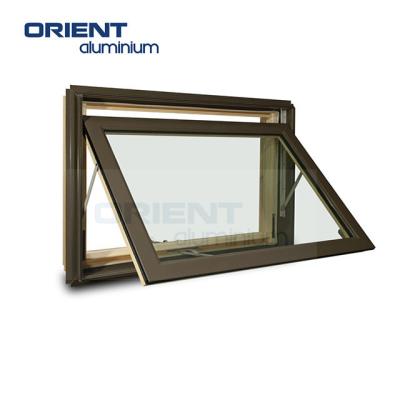 China Simple Screen Design Aluminum Window Frame Casement Folding Aluminum Casement Window For Home for sale