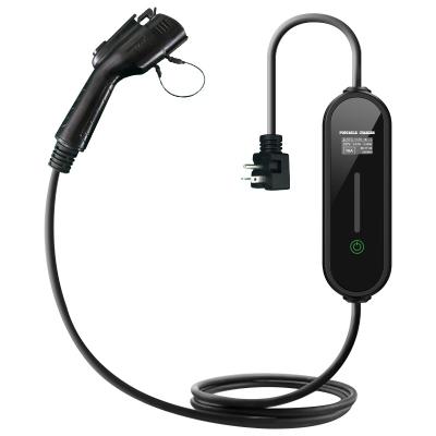 China Wholesale Portable TPU EV Charger Type 1 110V Electric Vehicle EV Charging Station for sale