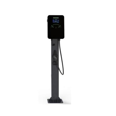 China 355*250*93MM New Arrival 22KW AC EV Charger Station Wall Mounted Charging Station for sale