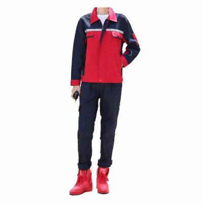 China High Quality Customized Workwear Suit Wholesale Polyester Longsleeves Sanitatioin Safety Uniform Suit for sale