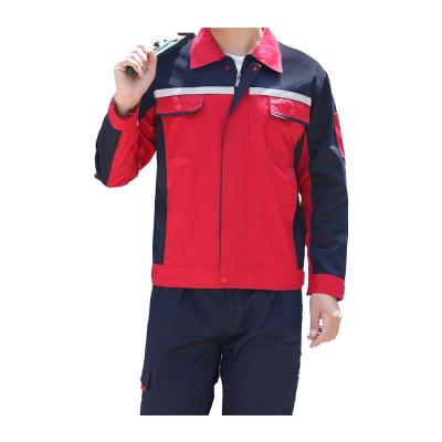 China High Quality Customized Workwear Suit Twill Polyester Workwear Uniform Longsleeves Sanitatioin Safety Suit for sale