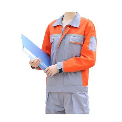 China High Quality Customized Workwear Uniform Wholesale Sanitatioin Workwear Suit Polyester Longsleeves Safety Suit for sale