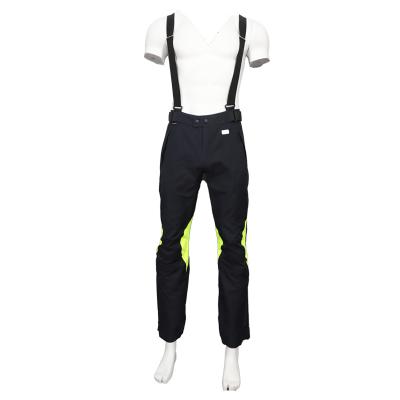 China Water Proof 100% Polyester Customized Practical Waterproof EN343 Quality Bib Pants Black Unisex for sale