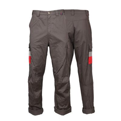 China Safety Pants EN11612 Customized Workwear Protection Meltproof Antacid Bend Protection Fr Arc Snap Pants for sale