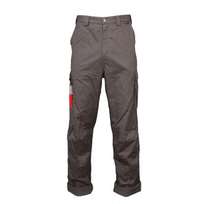 China Safety Pants Meltproof FR Arc Flash Protection 100% Acidproof Workwear Cotton Customized Twill Workwear Pants for sale