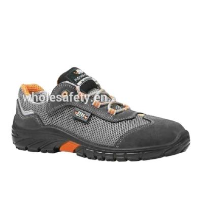 China Anti-Static And Safety Leather Sport Shoes Safety Men for sale