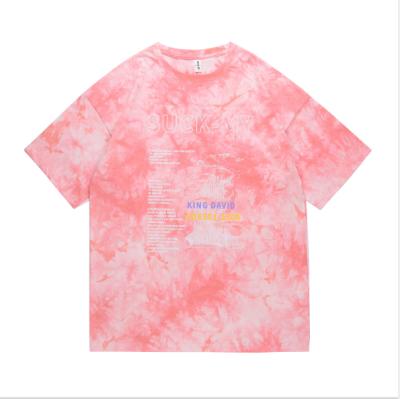 China 2021 New Anti-Wrinkle 3D Designs Printed Tie Dye Tie Dye Tie Dye Factory Sale Small MOQ T-shirt Tie Dye Supplier Directly T-shirt for sale