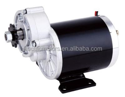 China Totally Enclosed Brush Switching And Electric Bicycle Use 24v DC Gear Motor for sale