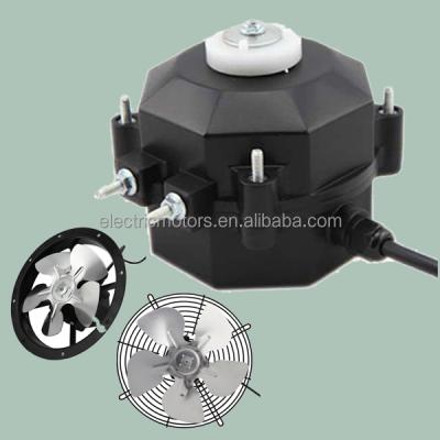 China Waterproof Energy Efficient Unit Bearing Shaded Pole ECM Motor For Supermarket Freezer Vaporizer Fan for sale