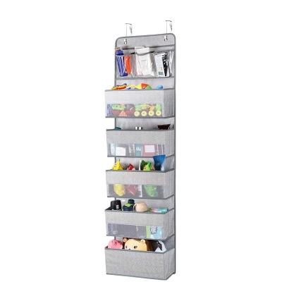 China Modern Hanging Storage Organizers Closet Cabinet with 5 Large Pockets and 3 Small PVC Pockets for sale