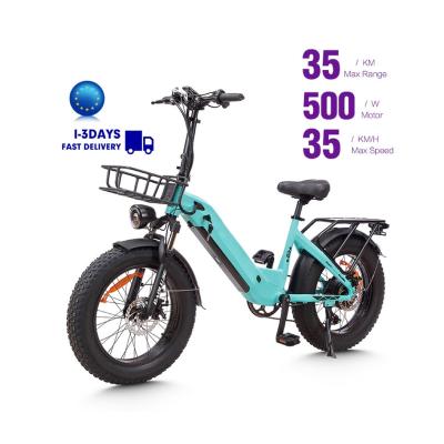 China Aluminum Alloy Factory Fat Tire 750W 500W 48V Electric Dirt Bicycle Electric City Hybrid Bike Aluminum Alloy Frame E Bikes for sale