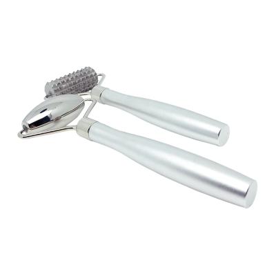 China Hot Sale Face Massager Stainless Steel Hand Held Roller For Girl for sale