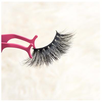 China Long Private Label High Quality Natural Mink Hair Made False Eyelashes 100% With Package for sale