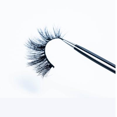 China Magnet Natural Long Square Paper Box Real Mink Eyelashes 3d Mink Lashes No Glue for sale