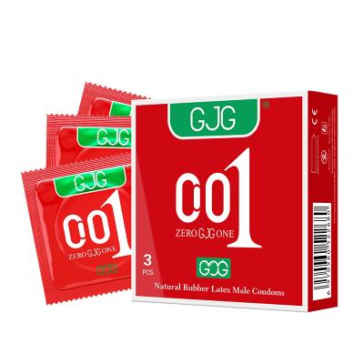 China 3PCS Condom Nourishing Condom Manufacturers Can Customize OEM Cheap Price GJG Brand for sale