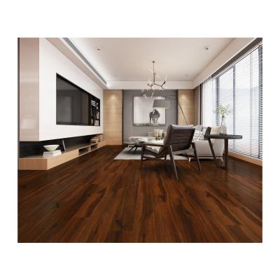 China Modern Durable Oak Dark Antique Brown Anti Scratch Engineered Indoor Flooring for sale