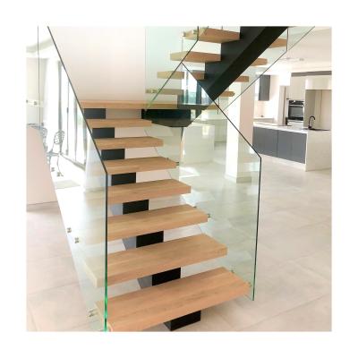 China Modern GREEN CONSTRUCTION Custom Engineered Wood Floor Stair Tread And Riser for sale