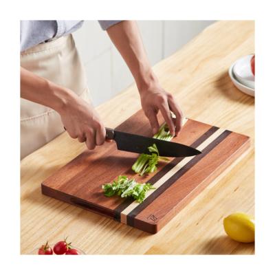 China CUMARU Simple and Elegant Viable Wooden Cutting Board Bars Chopper for sale