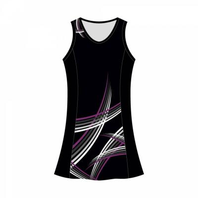 China Shirts & Top Custom Sublimated Printing Netball Dress As Your Artwork for sale