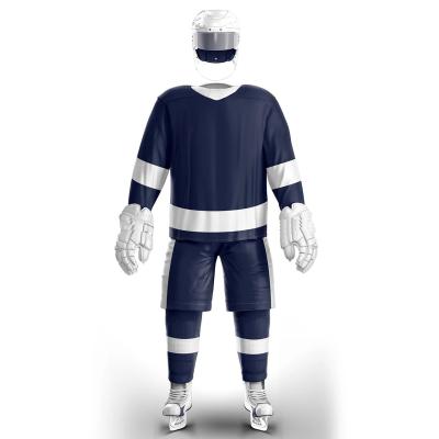 China Sets OEM Wholesale Cheap Promotional Custom Team Hockey Jerseys for sale