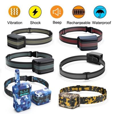 China 99 Levels Viable High Quality Dog Training Equipment Ipx8 Remote Control Waterproof Electronic Shock Collar for sale