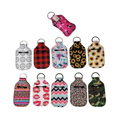 China 2020 Hotel and Resort Fashion Portable Neoprene 30ml Hand Sanitizer Holder for sale