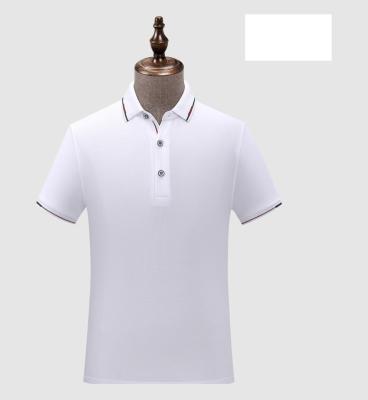 China Anti-wrinkle Wholesale Custom Design Plain High Quality Mens Golf Lapel Polo Shirt For Sports Men Casual Smart Embroidered for sale