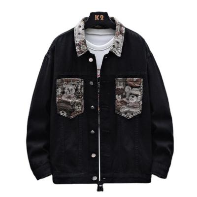 China 2023 New QUICK DRY Men's Denim Jacket Coats Clothes Outerwear Leisure Cowboy Jackets for sale