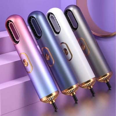 China One Stage Professional Ion High Power Electric Blow Negative Ion Hot Air Comb Brush 3 in 1 Hair Dryer and Fluffy for sale