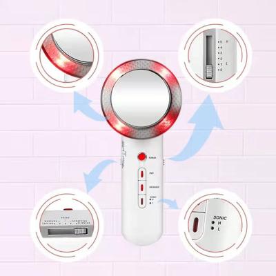 China Weight Loss 3 in 1 Fat Burner Slimming Machine Ultrasound LED EMS Fat Weight Loss Beauty Device for sale