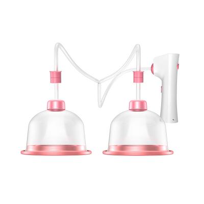 China Food Grade ABS+PS Women Breast Massager Weight-bearing Body Suction Vacuum Breast Pump Electric Enlargement Machine for sale