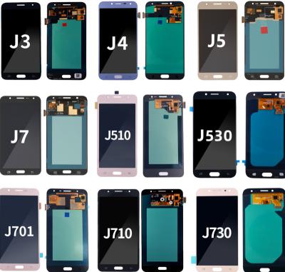 China Wholesale Fix Phone Broken Screen Mobile Phone LCDs For Samsung j7 j701 j530 j730 lcd touch screen for sale